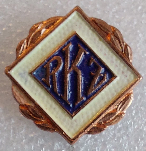 DDR ABZEICHEN NADEL Pin Ehrennadel Fachrichtung Rassekaninchenzucht RKZ ...