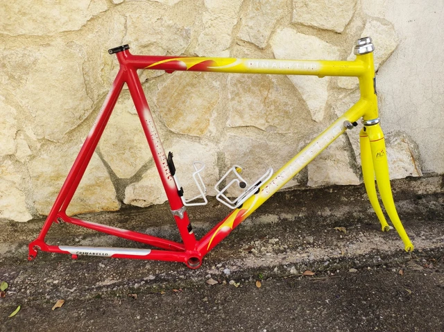 TELAIO PINARELLO GALILEO anni 90 in alluminio misura 56 EUR 100,00