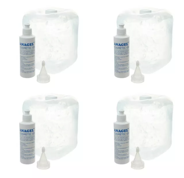 IPL Laser Transmission Gel 5L Transparent Viscous Hypoallergénique CE cert x 4