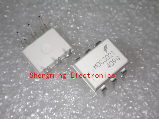 10PCS MOC3021M MOC3021 Optocoupler DIP-6 IC Original new