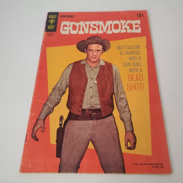 Gunsmoke Comic Book #4~~1969