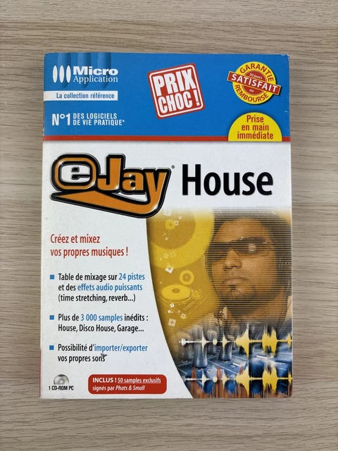 Logiciel Dance EJay 3 Pour PC - Version Française, 5000 Samples, Studio De Création Musicale - Bon état, Idéal Pour Débutants En MAO