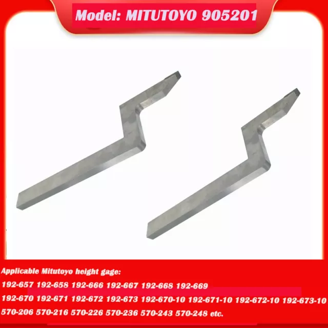 2Pcs MITUTOYO Carbide Scriber Fit Height Gages Carbide-tipped Scriber192-657/666