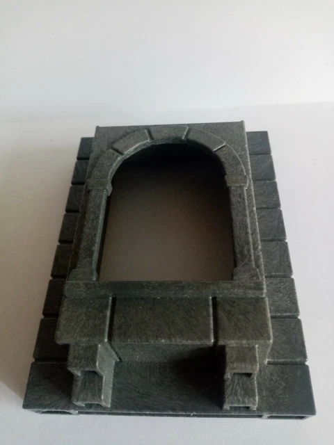 Pièce Playmobil Château Du Dragon - Contour De Fenêtre Rouge - Occasion