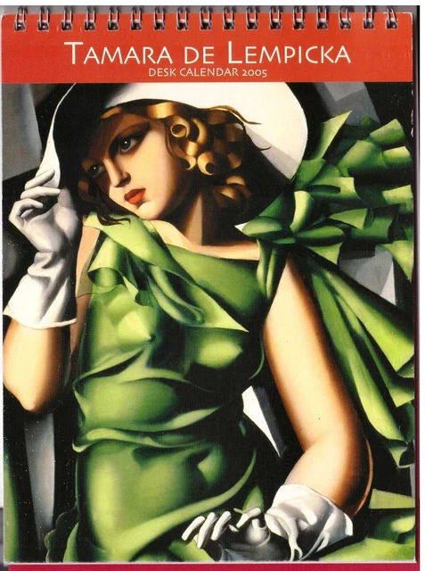 Tamara De Lempicka Desk Calendar 2005 - 15 X 20  - Lem Art Group