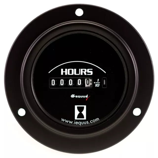 Equus Products E6210 Gauge Hourmeter 2' 10k Hours El
