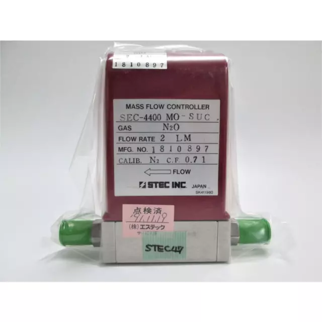 HORIBA STEC SEC-4400MO-SUC Mass Flow Controller New Japan