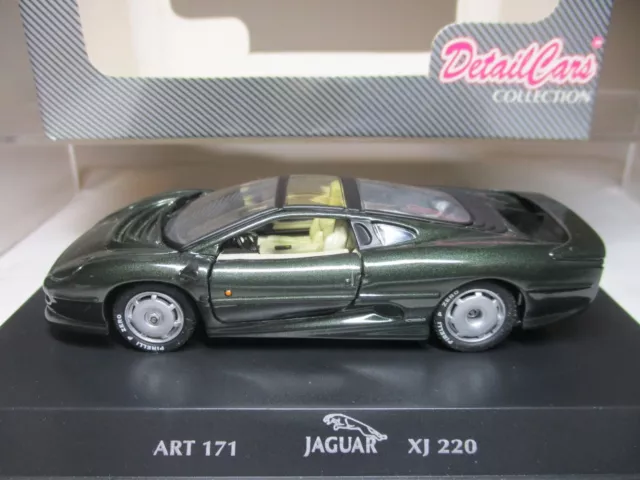 Detail Cars 1/43 Jaguar XJ220 1992 Dark Green Metallic ART171