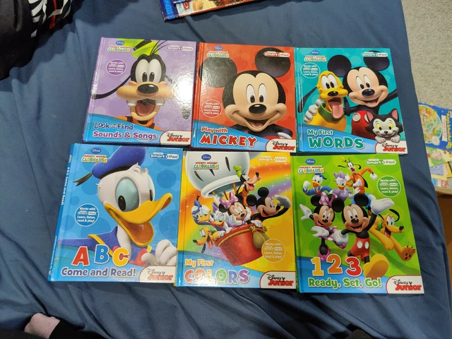 Disney Jr. Book DISNEY JUNIOR MICKEY Mouse Clubhouse My Busy Book with 10 Figurines £11 ...