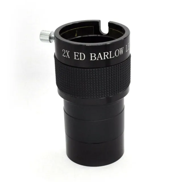 Astrophotography ED 2 inch 2x Barlow lens Astronomical telescope Achromatic