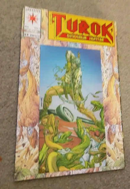 Vintage  TUROK Dinosaur Hunter VOL 1 No 1 JULY 1993 Foil cover Comic Collection