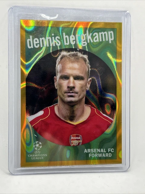 2023 TOPPS CHROME Dennis Bergkamp Patrick Kluivert Dual Auto # /99 