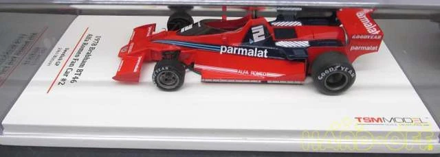 VOITURE ALFA ROMEO Brabham Bt46 1978 à l'échelle 1/43 de TSM Model EUR