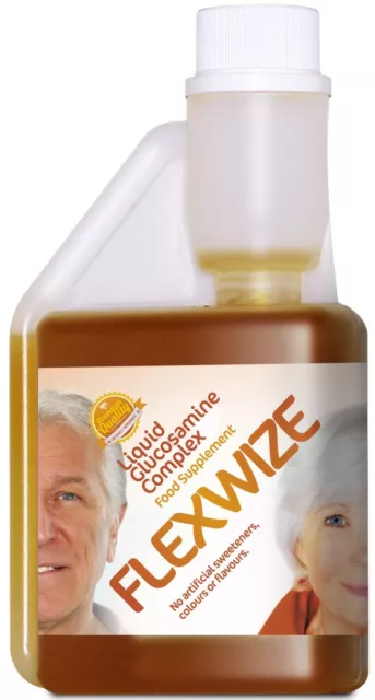 Flexwize Liquid Glucosamine with Chondroitin and MSM for Osteoarthritis