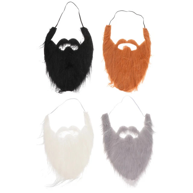 4 piezas Divertidos Bigotes Falsos Gnome Cosplay Accesorios