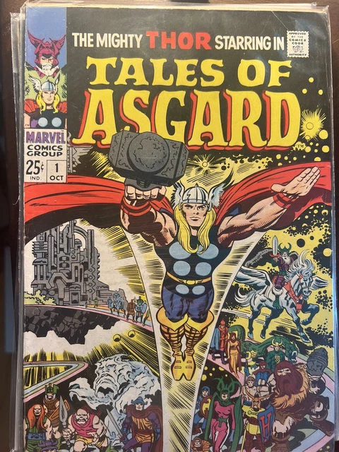 Tales of Asgard #1 OCT 1968 MARVEL (THOR) Grade G/VG