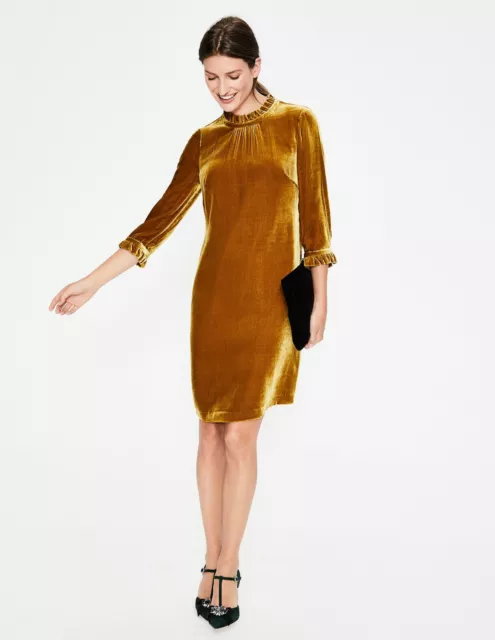 Boden adora velvet dress 2025