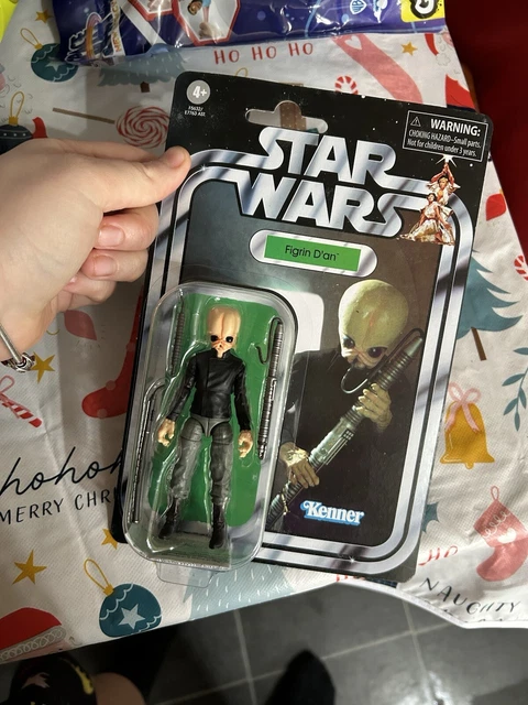 Star Wars Hasbro The Vintage Collection – Action Figure Figrin D'an 9,5 Cm, Ispirata A Una Nuova Speranza, Con 3 Accessori