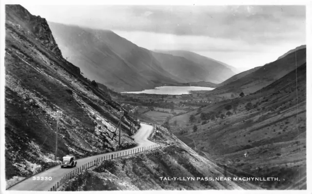 uk51503 tal y llyn pass neaf machynlleth wales real photo uk