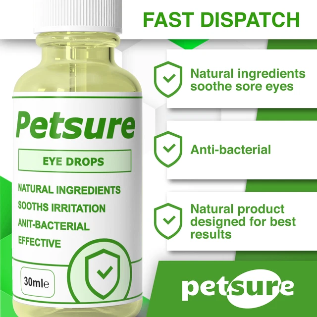 OPHTHALMIC EYE INFECTION Drops For Dogs Cats And Rabbits VET CARE PRO £