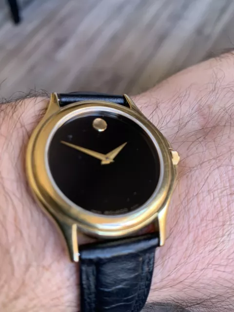 Orologio da uomo Movado Museum classico oro
