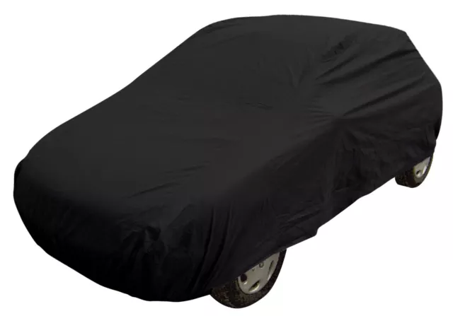 Black Indoor & Outdoor UV Ice Breathable Full Car Cover for Ford Orion & Granada 2