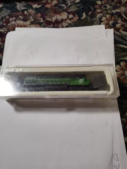 Con Cor N Scale Alco 636 Diesel Loco Burlington Northern Excellent Condition...