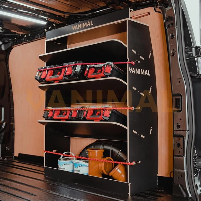 VW TRANSPORTER T7 2025+ SWB/L1 Milwaukee PackOut HEXABOARD Rear Racking ...