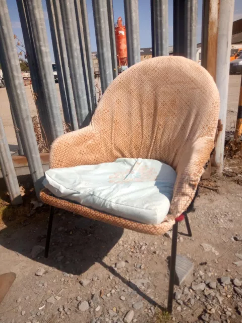 Vintage Retro Mid Century 1960S Tub Chair Armchair Upcycle Project