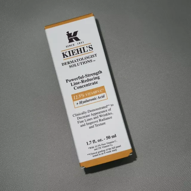 KIEHL'S Powerful-Strength Line-Reducing Concentrate 12.5% Vitamin C 1.7oz/50ml