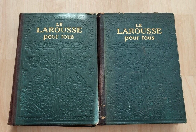 LE LAROUSSE POUR tous - Claude AUGE - 2 tomes Très bon état EUR 47,00