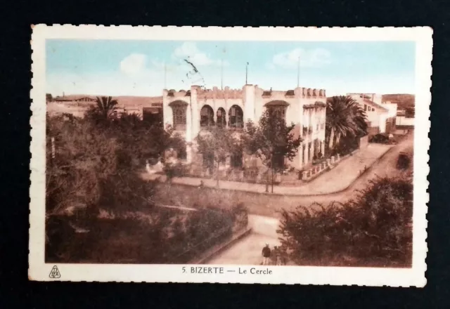 Bizerte Le Cercle  Tunisie    Cpa Postcard  P324