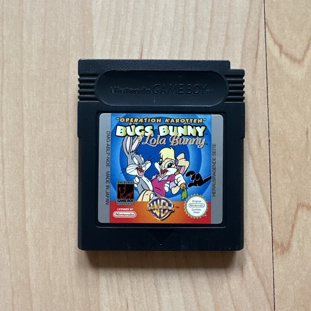 BUGS BUNNY & Lola Bunny - Operation Karotten (Nintendo Game Boy Color ...