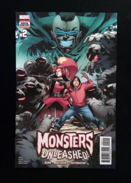 Monster Unleashed #2 (2ND SERIES) MARVEL Comics 2017 VF/NM
