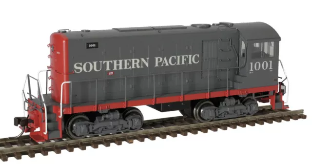 Atlas HO Scale Alco HH600/660 (LokSound/DCC) Southern Pacific/SP(Gray/Red) #1001