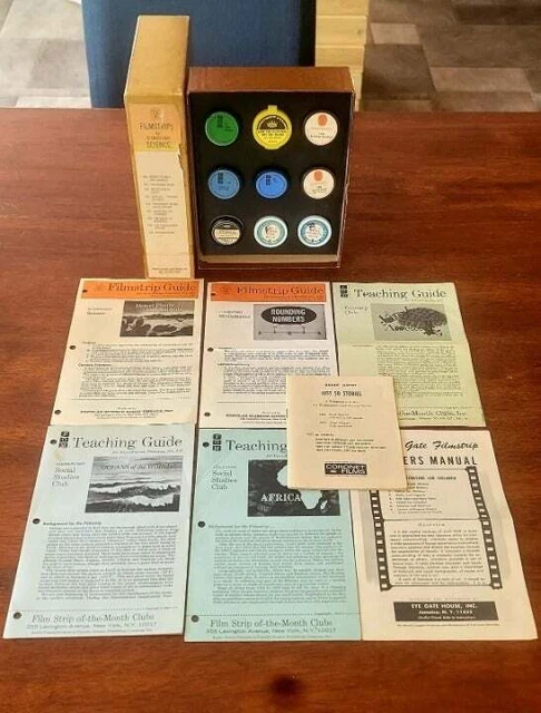 Vintage Film Strips for Education 1969