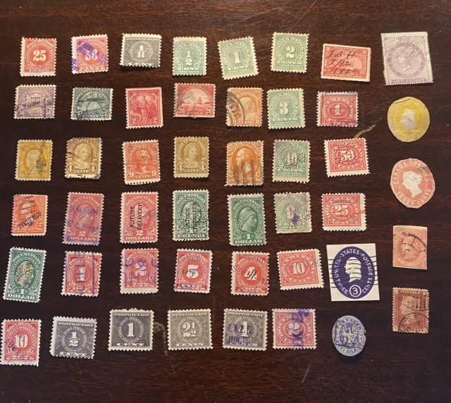 Lot of Old Miscellaneous Mixed Worldwide Stamps