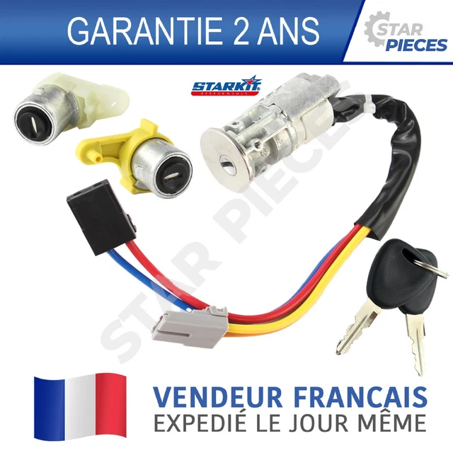 Neiman Antivol De Direction Avec 2 Clés - Compatible Renault Express Super 5 7700772943 7701032141