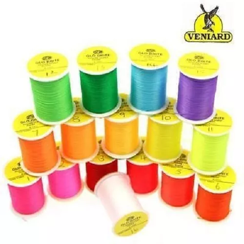 Glo-Brite Floss 25 yard spools - Veniards