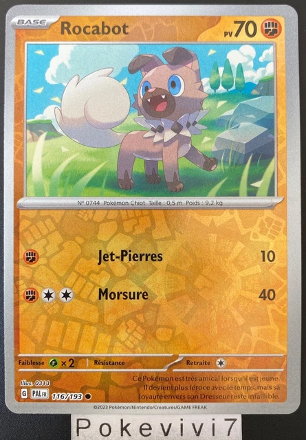 Pokemon Card Rocabot 73/145 Reverse Holo – Sun & Moon 2 SL2 French Edition (NM)
