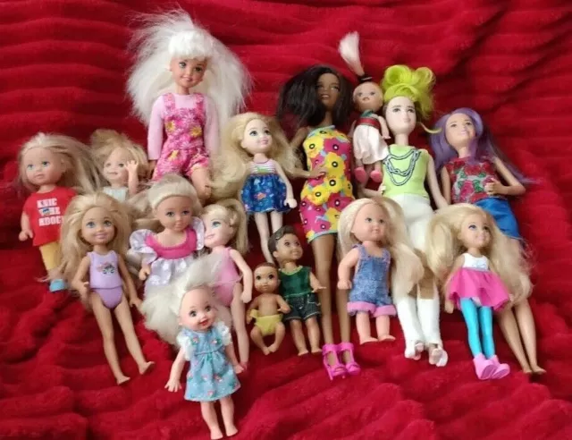 Mattel Barbie Family, Skipper, Chelsea, Kelly, Kids & Teen Dolls Various Options