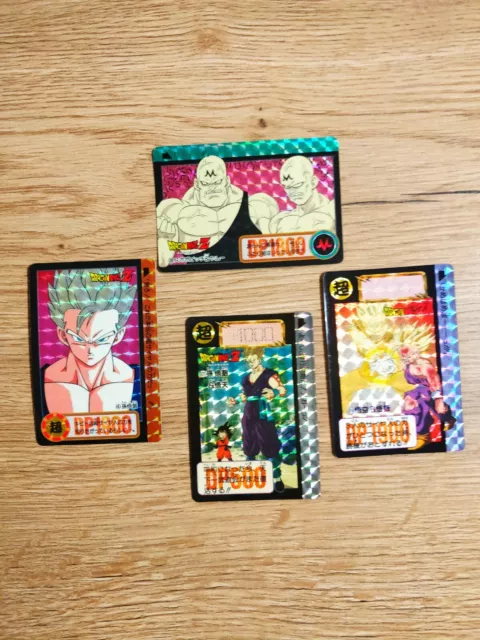 Carte Dragon Ball Z Carddass Hondan  Prism Dp Jap N 631, 614, 4, 38, Near Mint