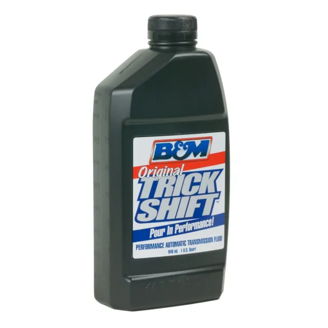 B&M 80259 B&M Trick Shift Automatic Transmission Fluid - 1 Quart Bottle