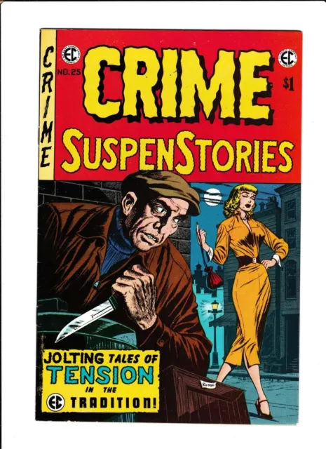 E.c. Classic Reprint  [1974 Fn+]  Crime Suspenstories #25