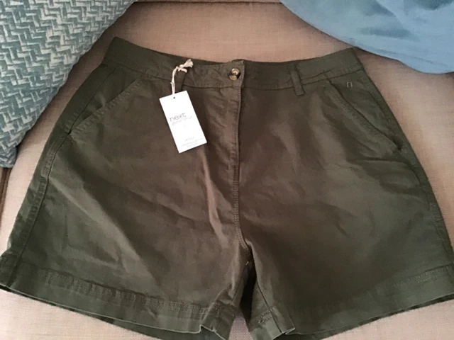 Pantaloncini Da Donna Next Taglia 14 Petite Nuovi Di Zecca Con Etichette Stagione Corrente