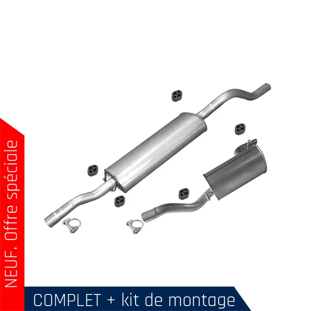 Silencieux Complet Pour Mercedes Viano (W639) 2.0/2.2 CDI - Neuf Avec Garantie 30 Mois !