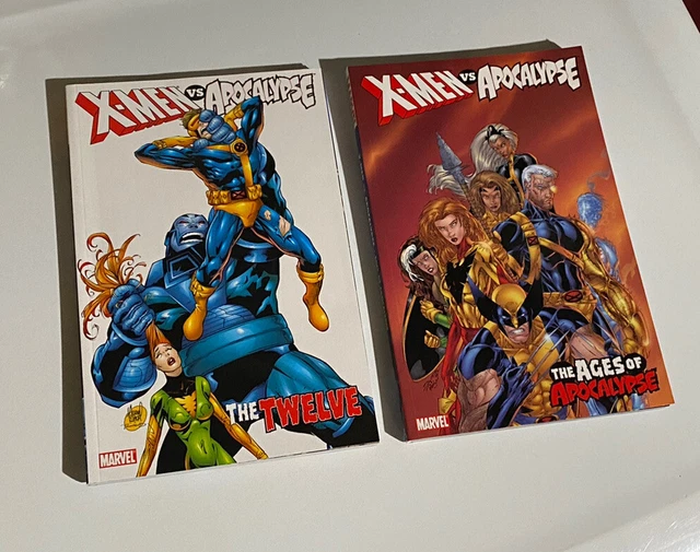 MARVEL X-MEN Vs. APOCALYPSE  Vol 1 THE TWELVE & Vol 2 Ages of Apocalypse TPB Set