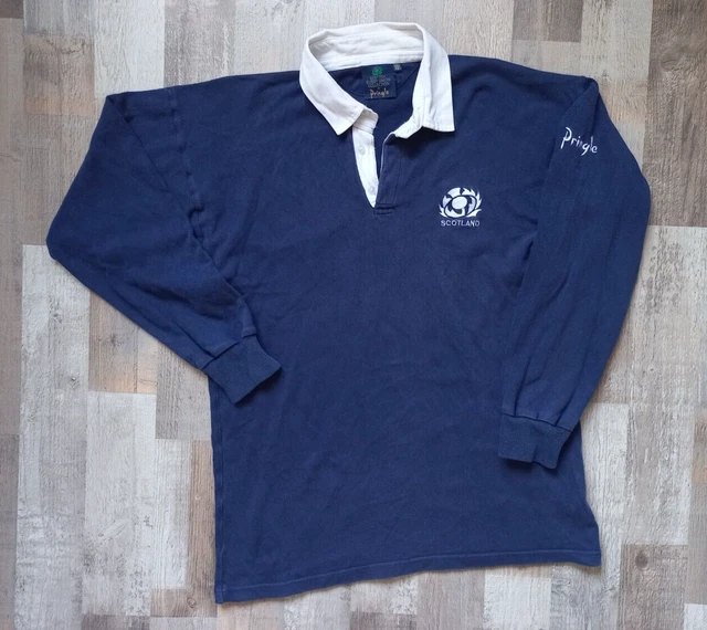 Maglia a maniche lunghe Pringle vintage 1994 della Scotland Rugby Union,...