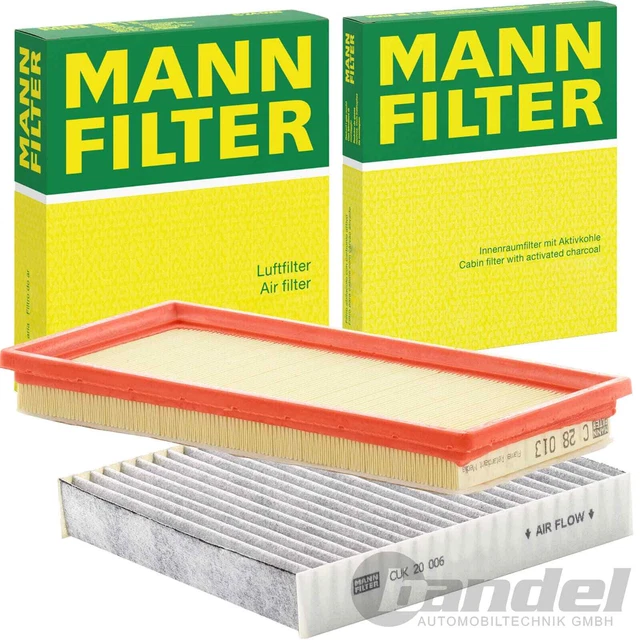 MANN FILTER INSPEKTIONSPAKET passend für FIAT PANDA+500 LANCIA YPSILON 312