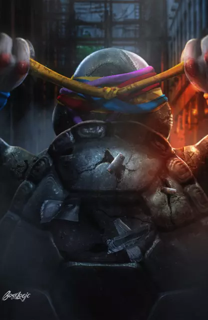TMNT The Last Ronin - Lost Years #1 BOSSLOGIC EXCLUSIVE VIRGIN VARIANT